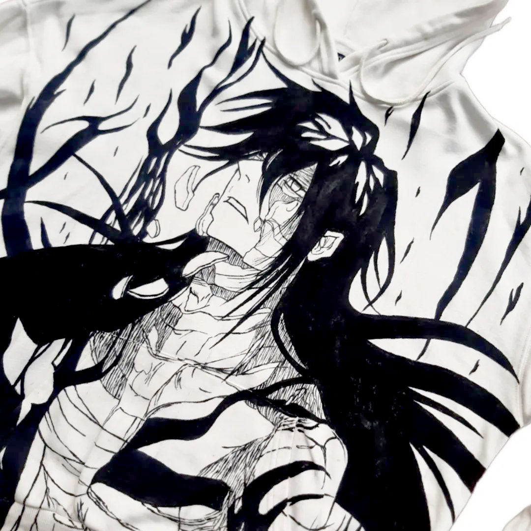 Bleach Spray Painting Hoodie Pre-Order