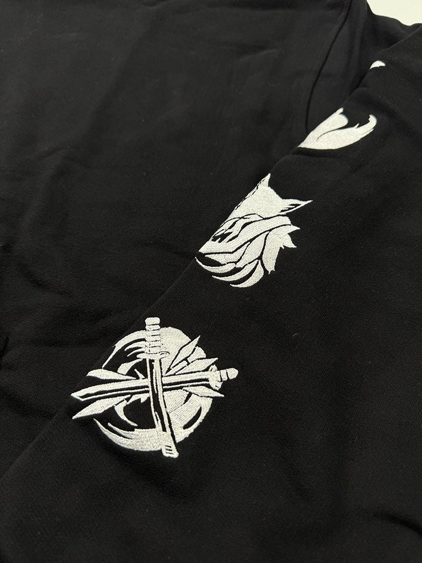 Solo Leveling Embroidered Hoodie