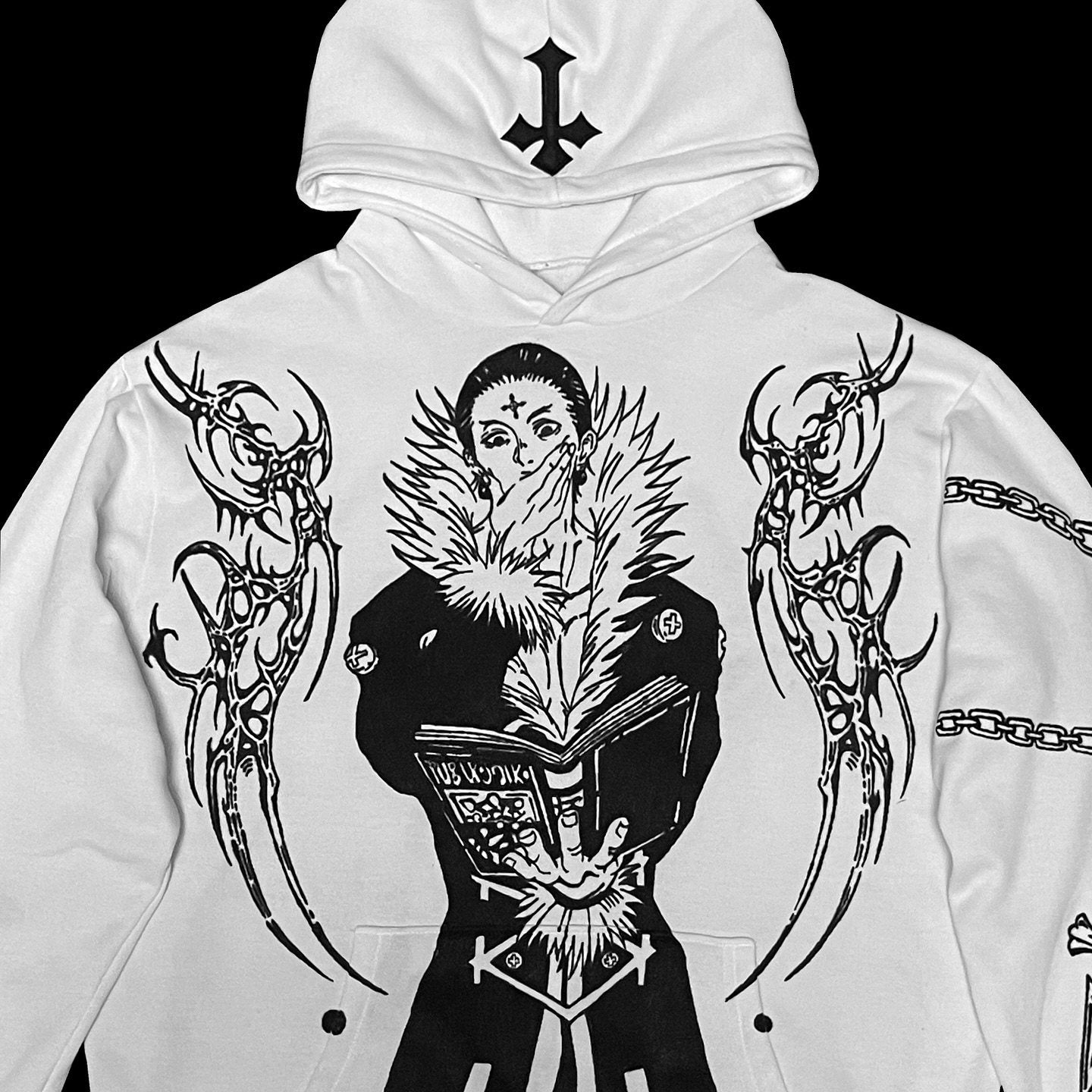 Chrollo Spray Painting Hoodie Pre-Order