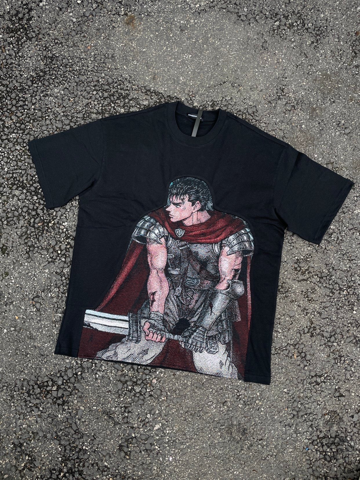 GUTS Embroidered Oversized T-shirt