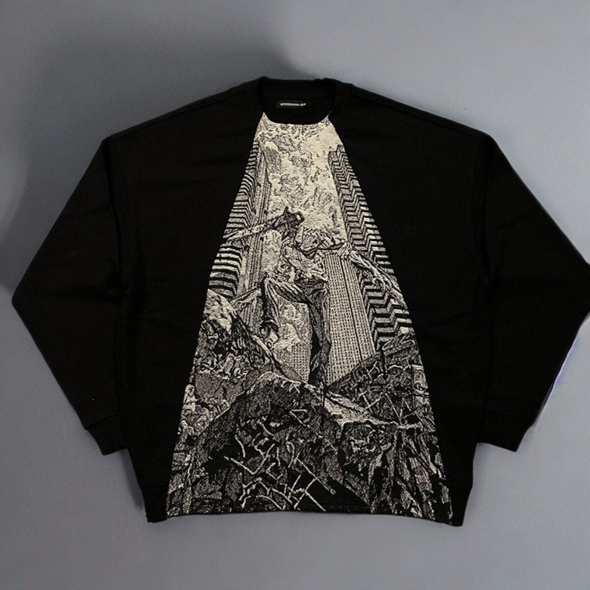 Aki Hayakawa Chainsaw Man Embroidered Sweater
