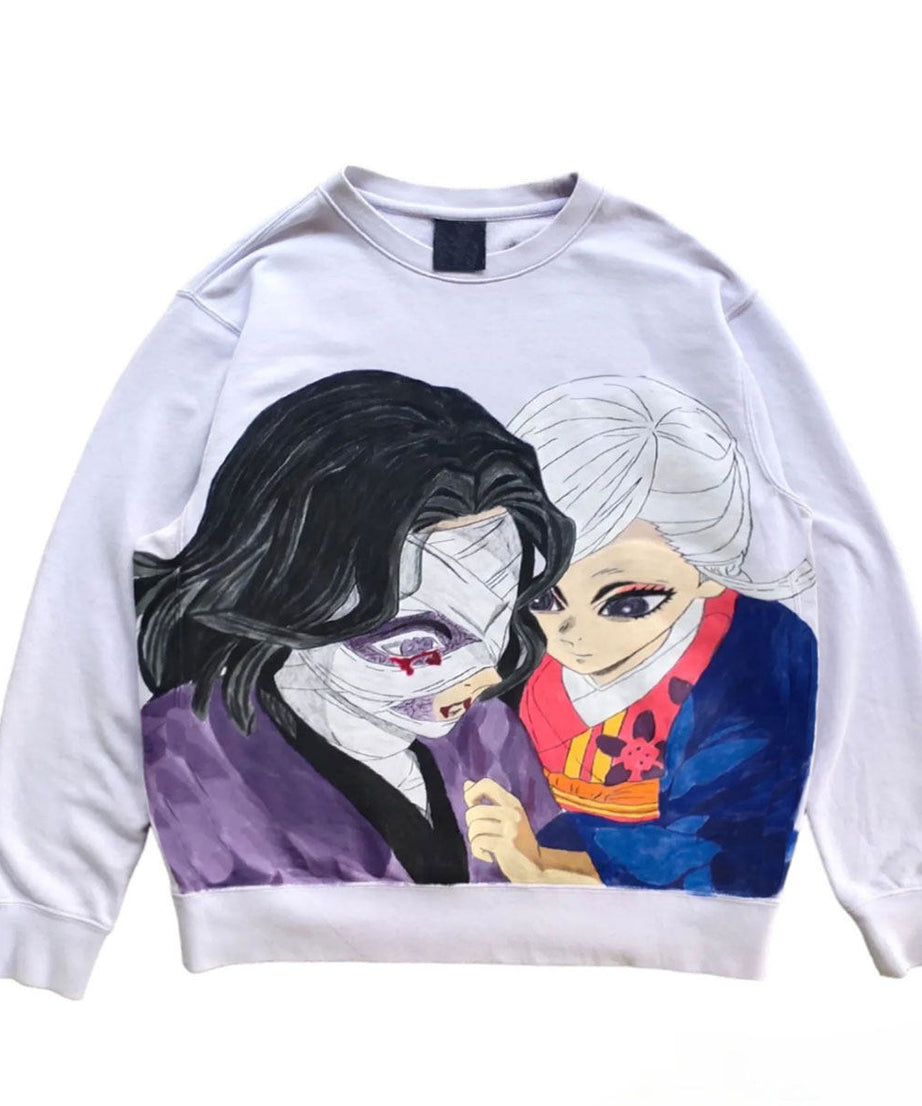 Kagaya Ubuyashiki Spray Painting Sweatshirt Pre-Order