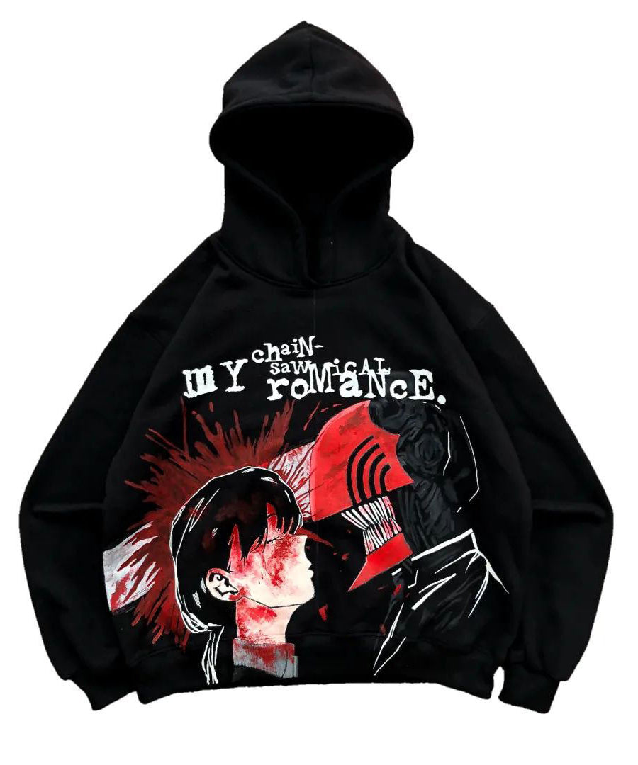 ChainsawMan Makima Spray Painting Hoodie Pre-Order