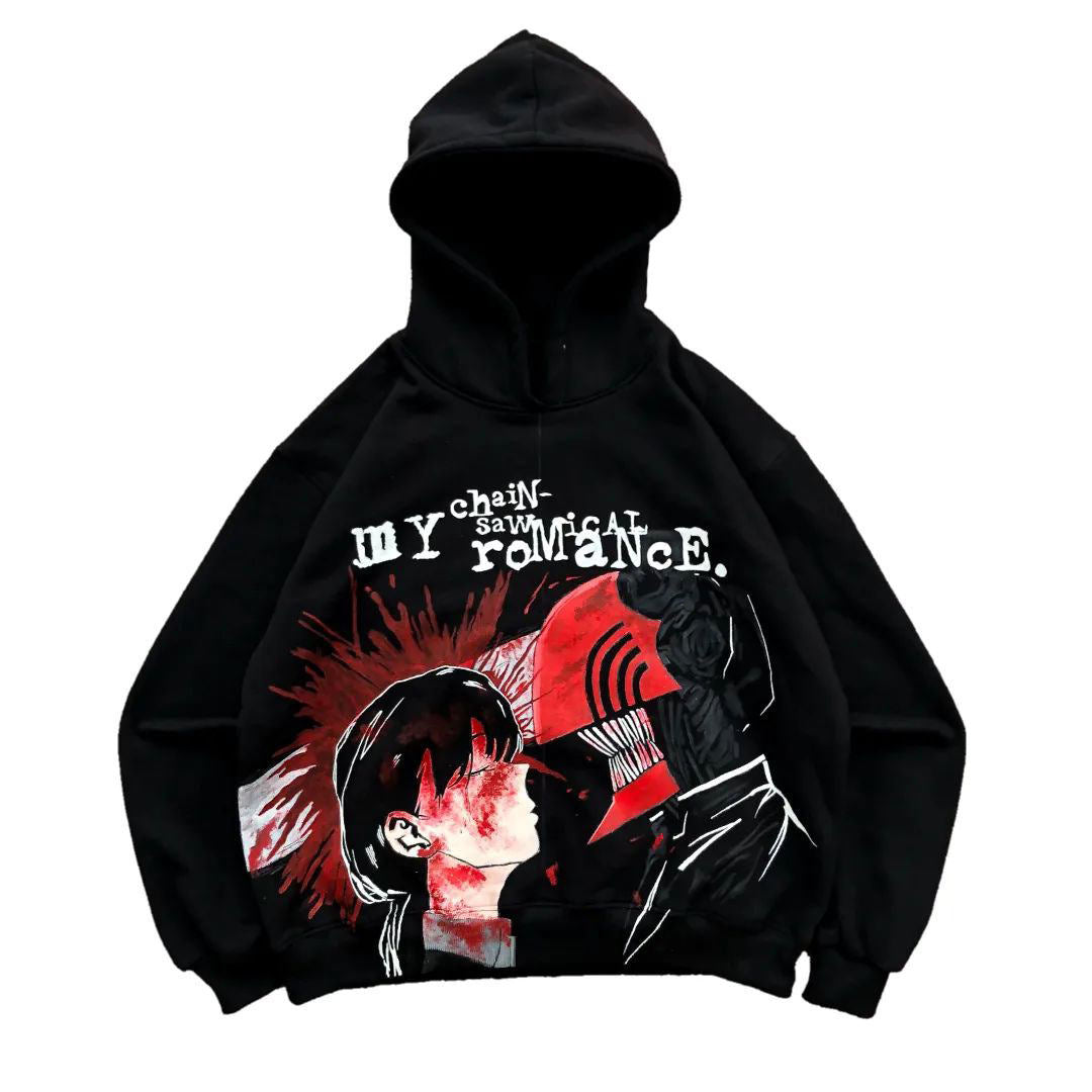 ChainsawMan Makima Spray Painting Hoodie Pre-Order