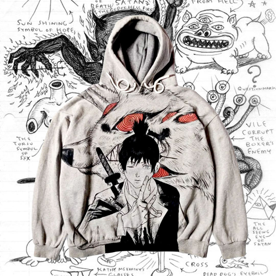 Aki Hayakawa Spray Painting Hoodie Pre-Order