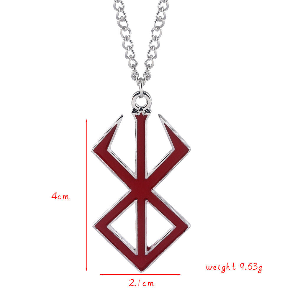Berserk jewelry - anime-inspired accessory angle view