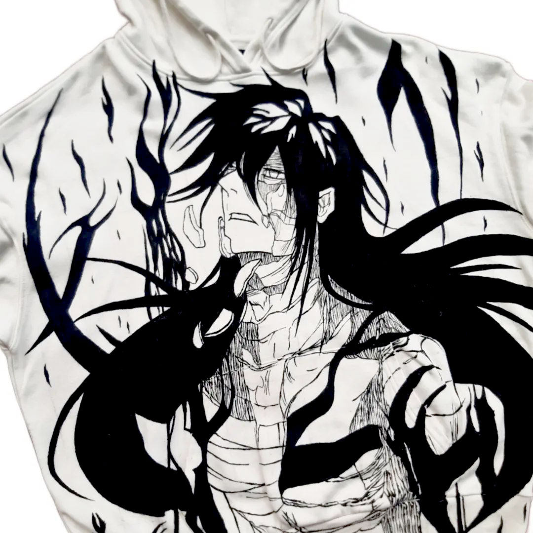 Bleach Spray Painting Hoodie Pre-Order