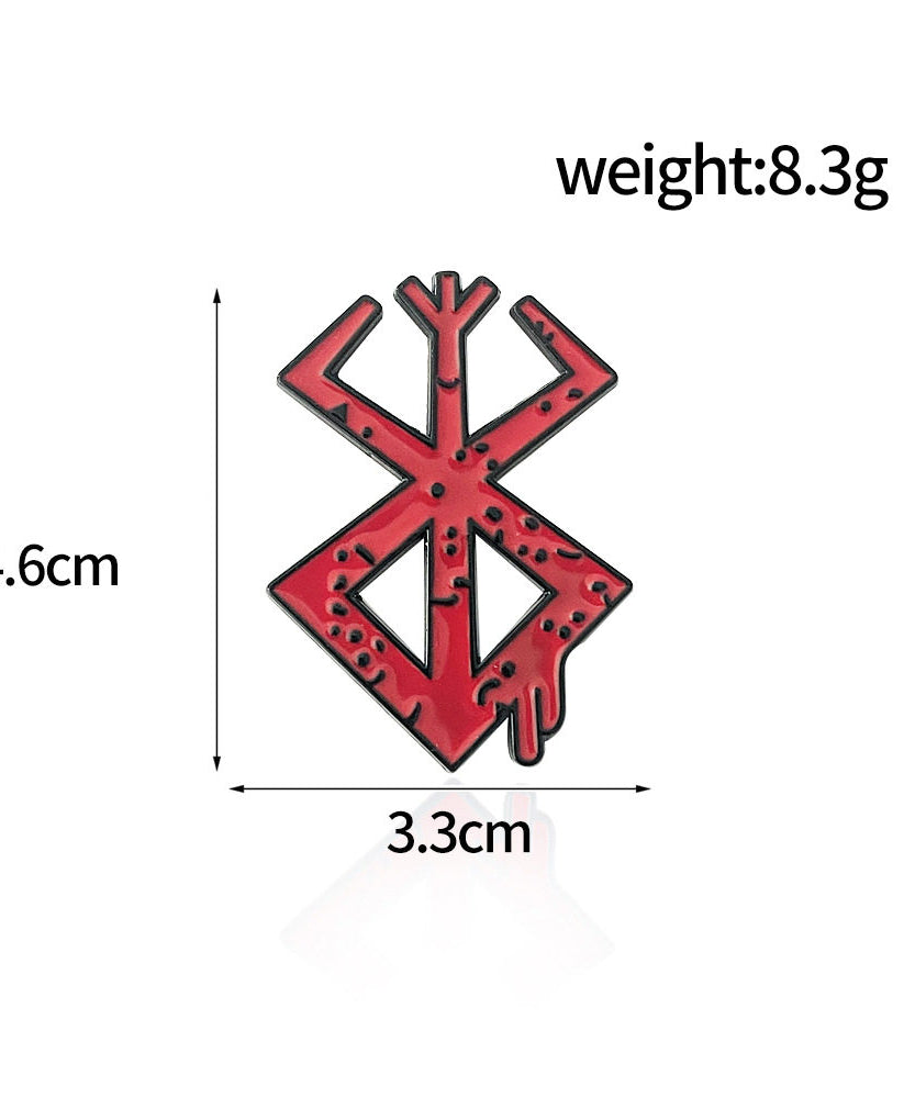 Berserk jewelry - anime-inspired accessory angle view