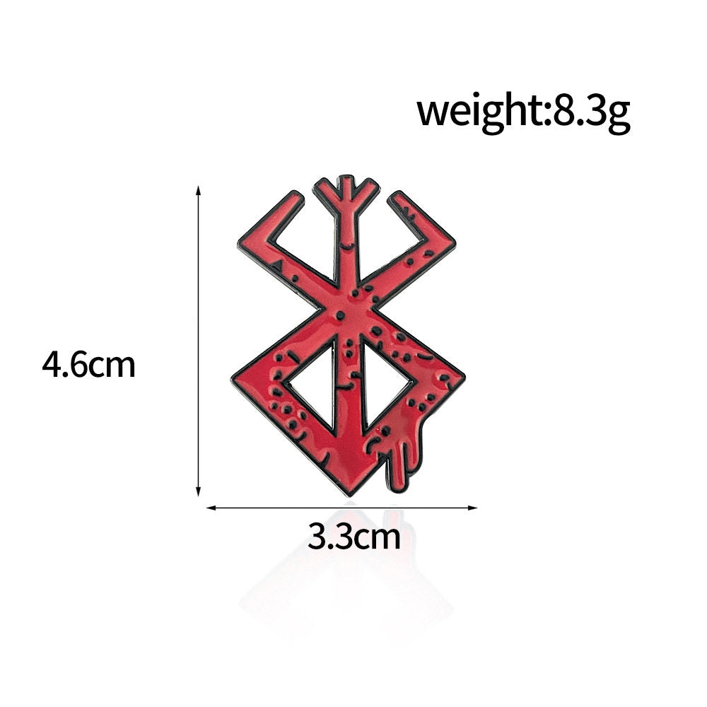 Berserk jewelry - anime-inspired accessory angle view