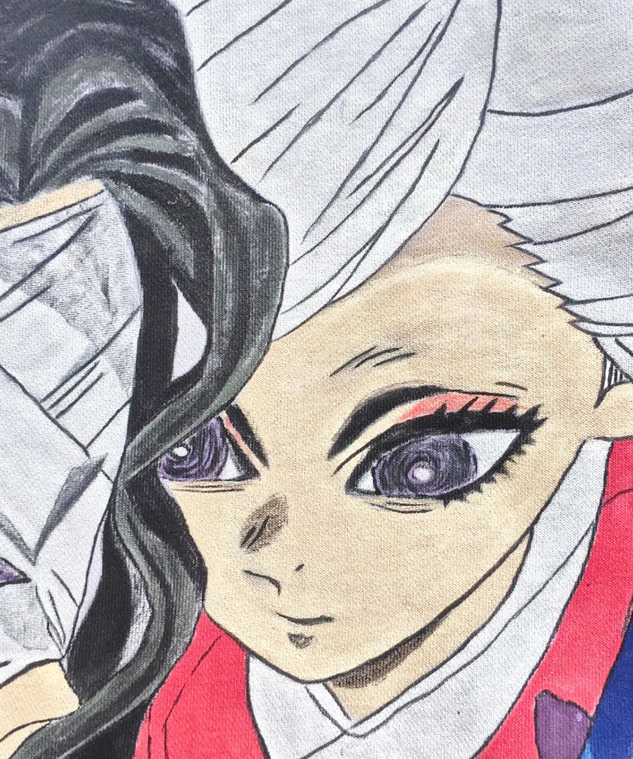 Kagaya Ubuyashiki Spray Painting Sweatshirt Pre-Order