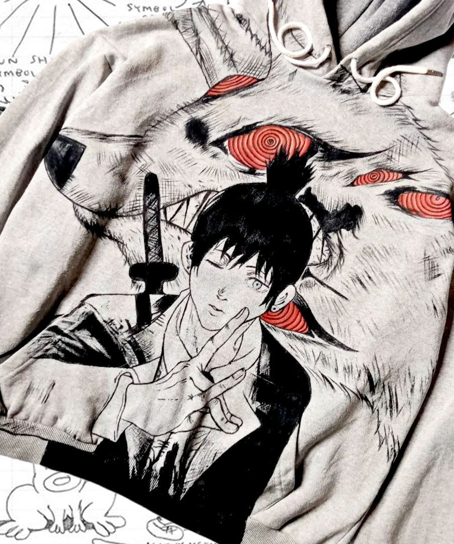 Aki Hayakawa Spray Painting Hoodie Pre-Order