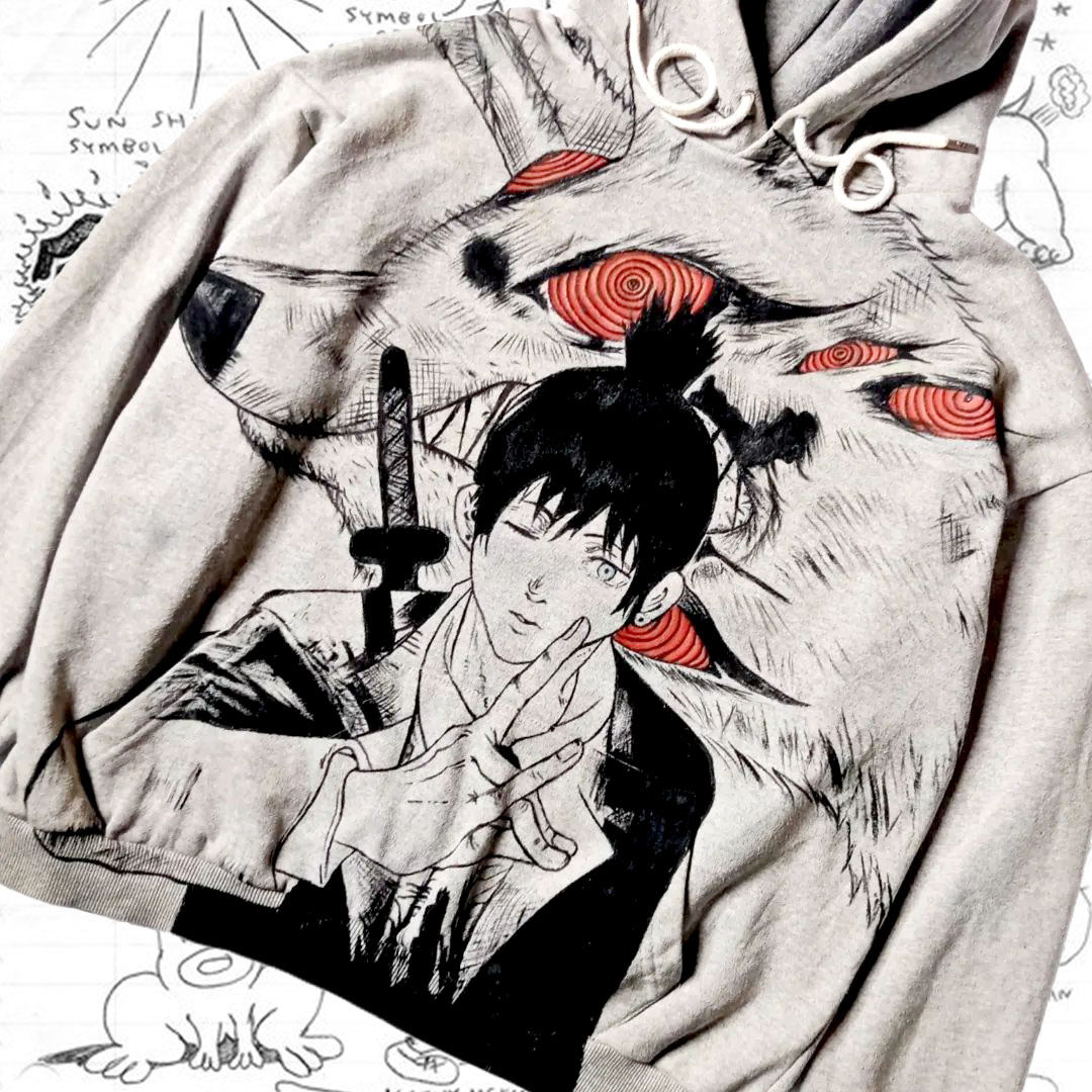 Aki Hayakawa Spray Painting Hoodie Pre-Order