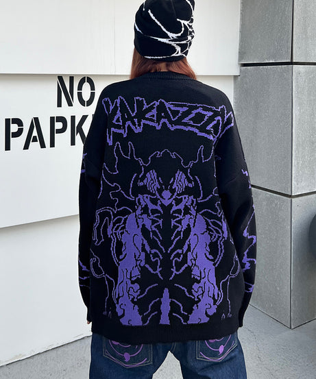 Solo Leveling Song Jin Wu Oversized Sweater