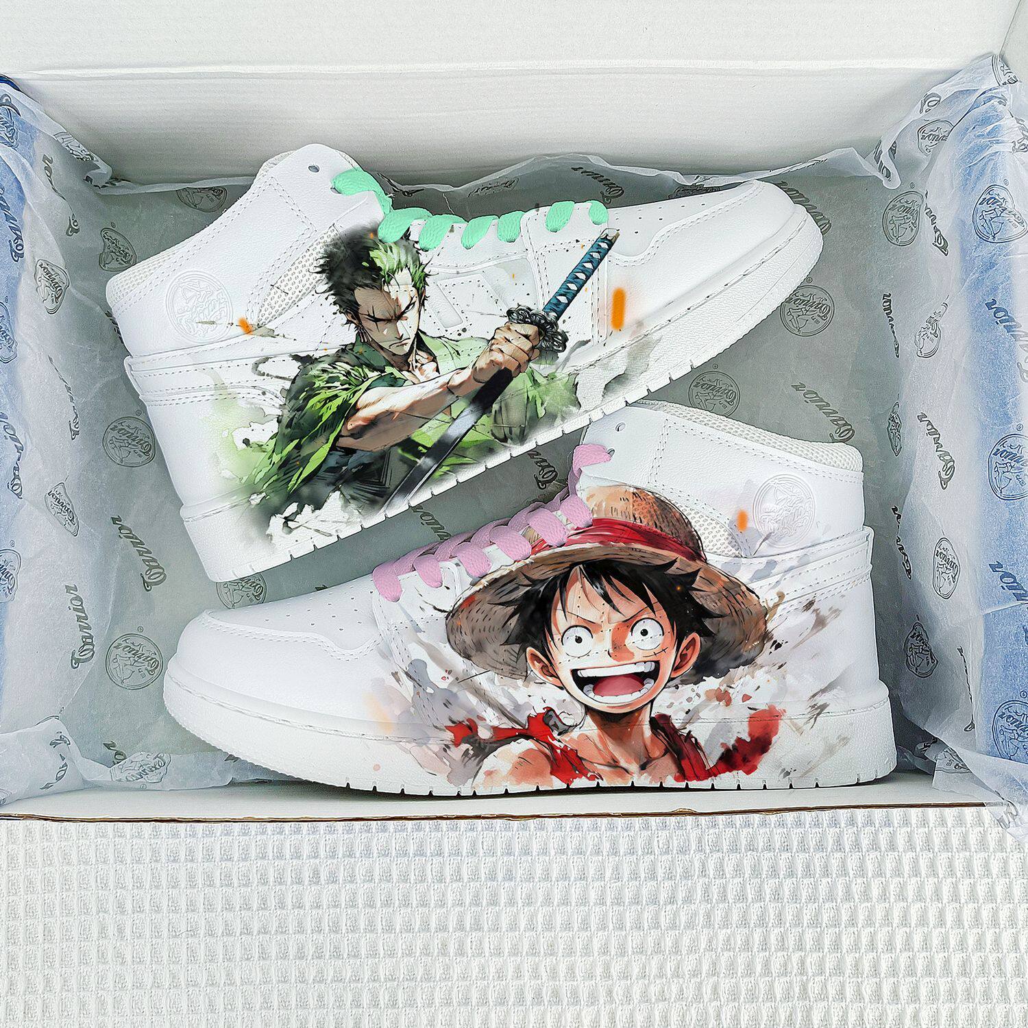 One Piece Zoro & Luffy Sneakers