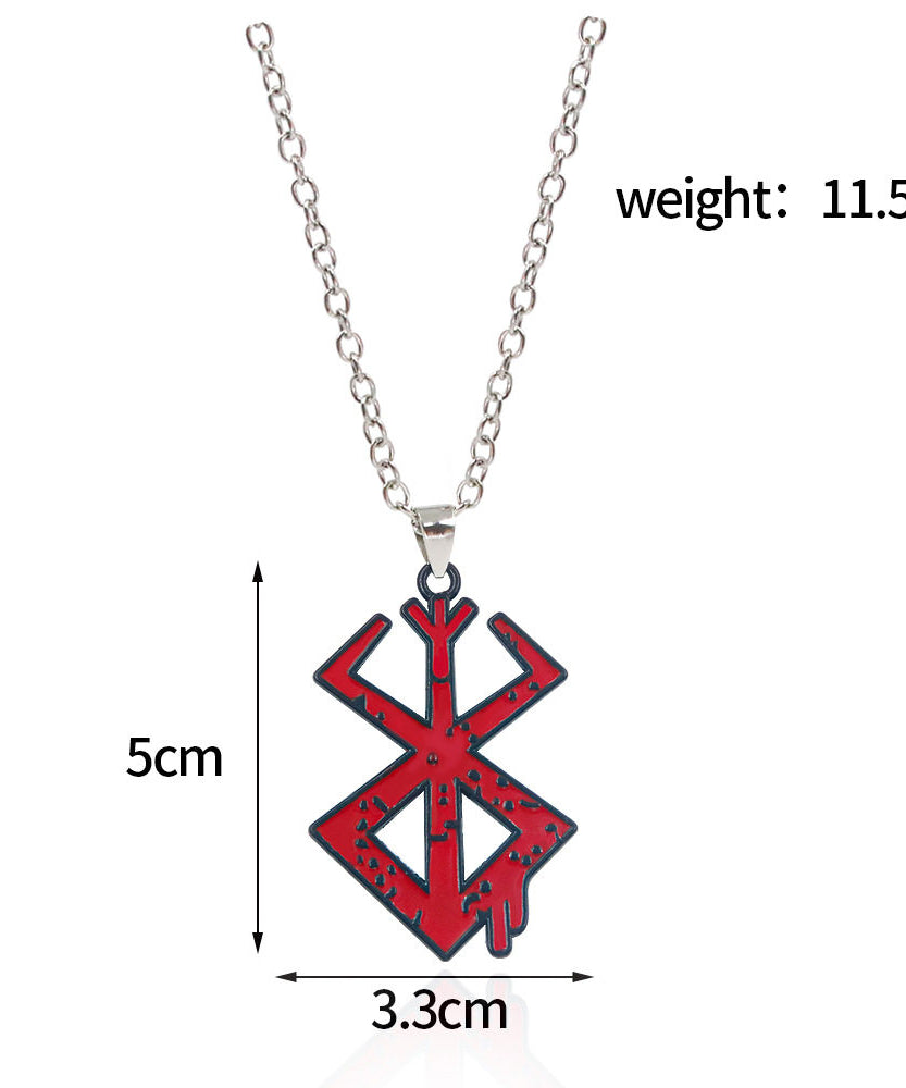 Berserk jewelry - anime-inspired accessory angle view