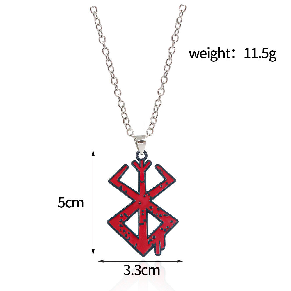 Berserk jewelry - anime-inspired accessory angle view