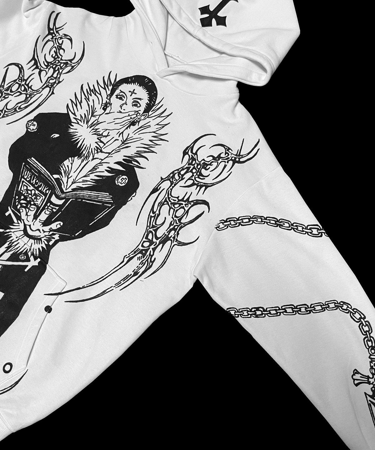 Chrollo Spray Painting Hoodie Pre-Order