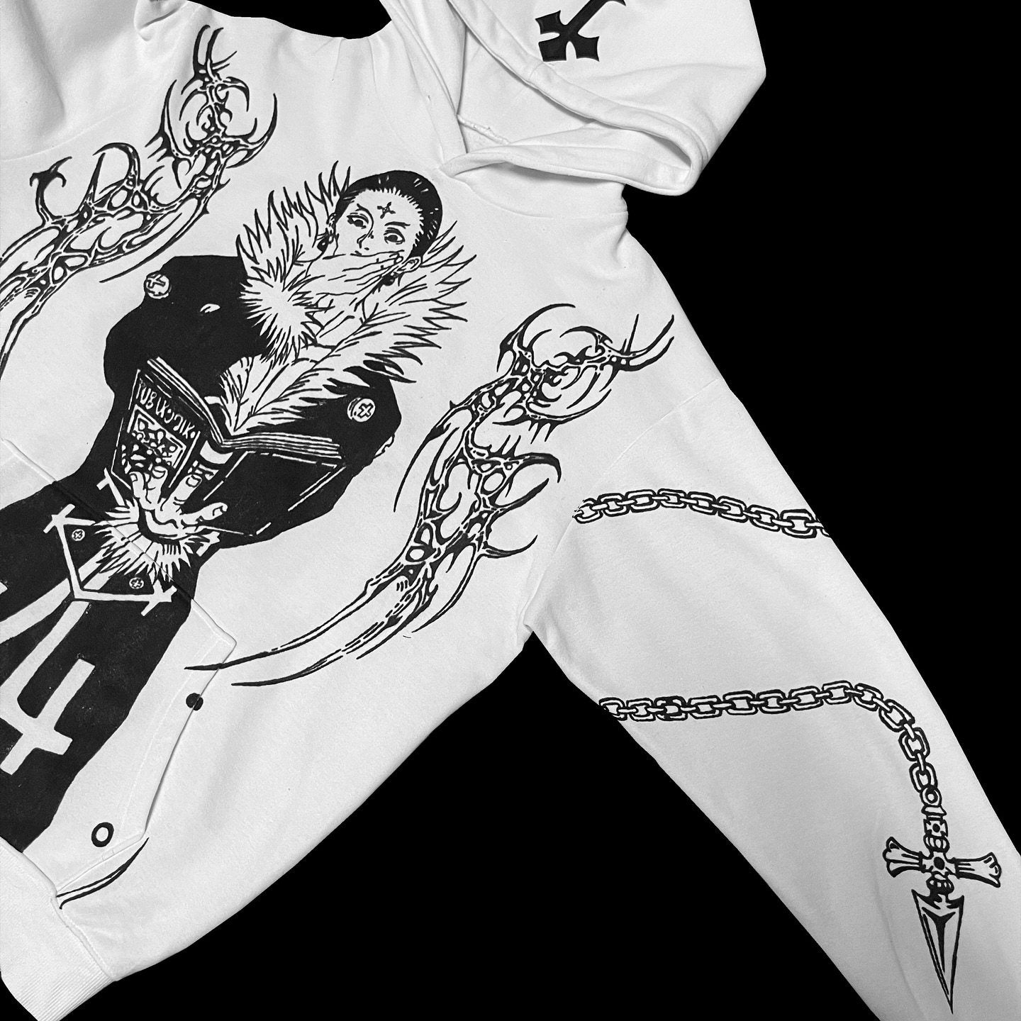 Chrollo Spray Painting Hoodie Pre-Order