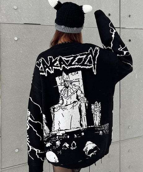 Solo Leveling Oversized Sweater