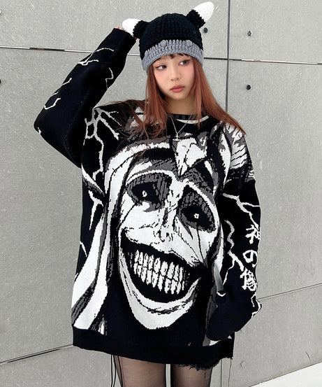 Solo Leveling Oversized Sweater