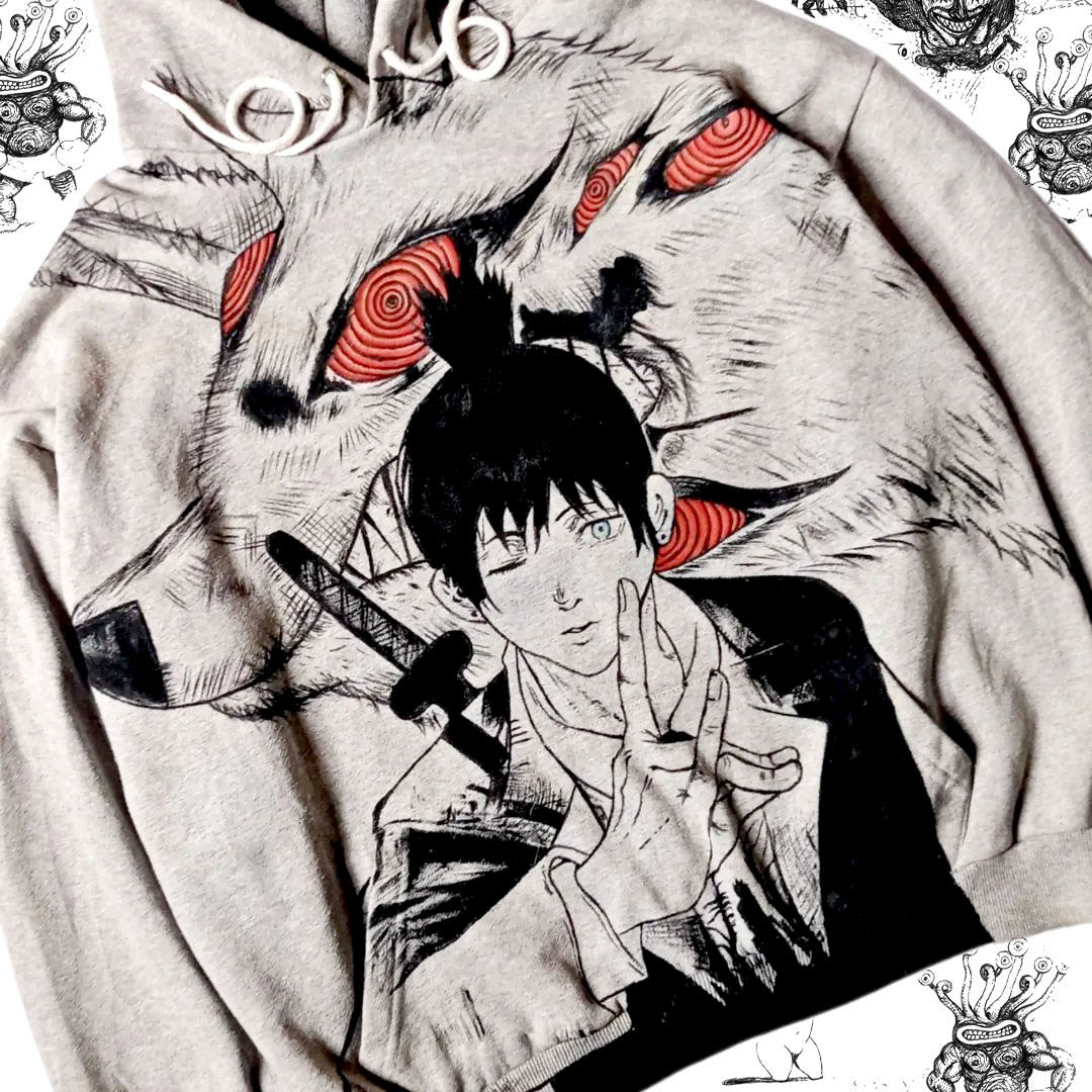 Aki Hayakawa Spray Painting Hoodie Pre-Order