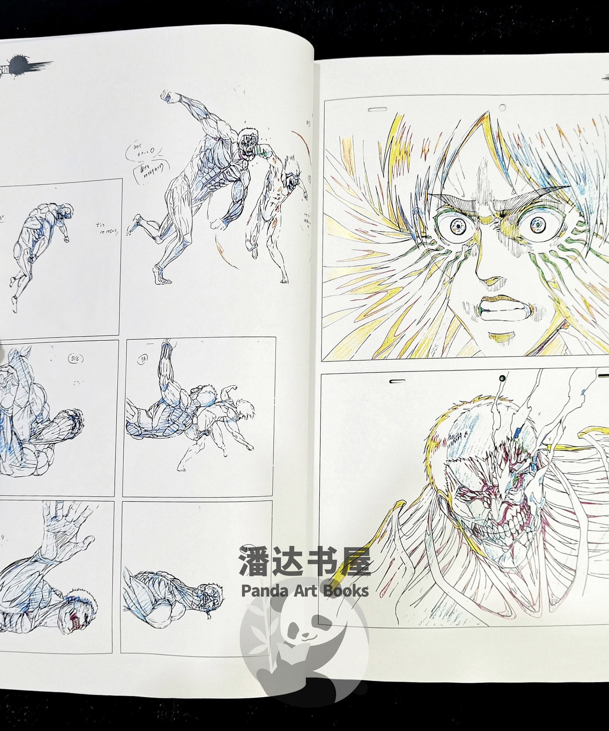 The Complete Attack on Titan Key Animation Collection  All 6 Volumes