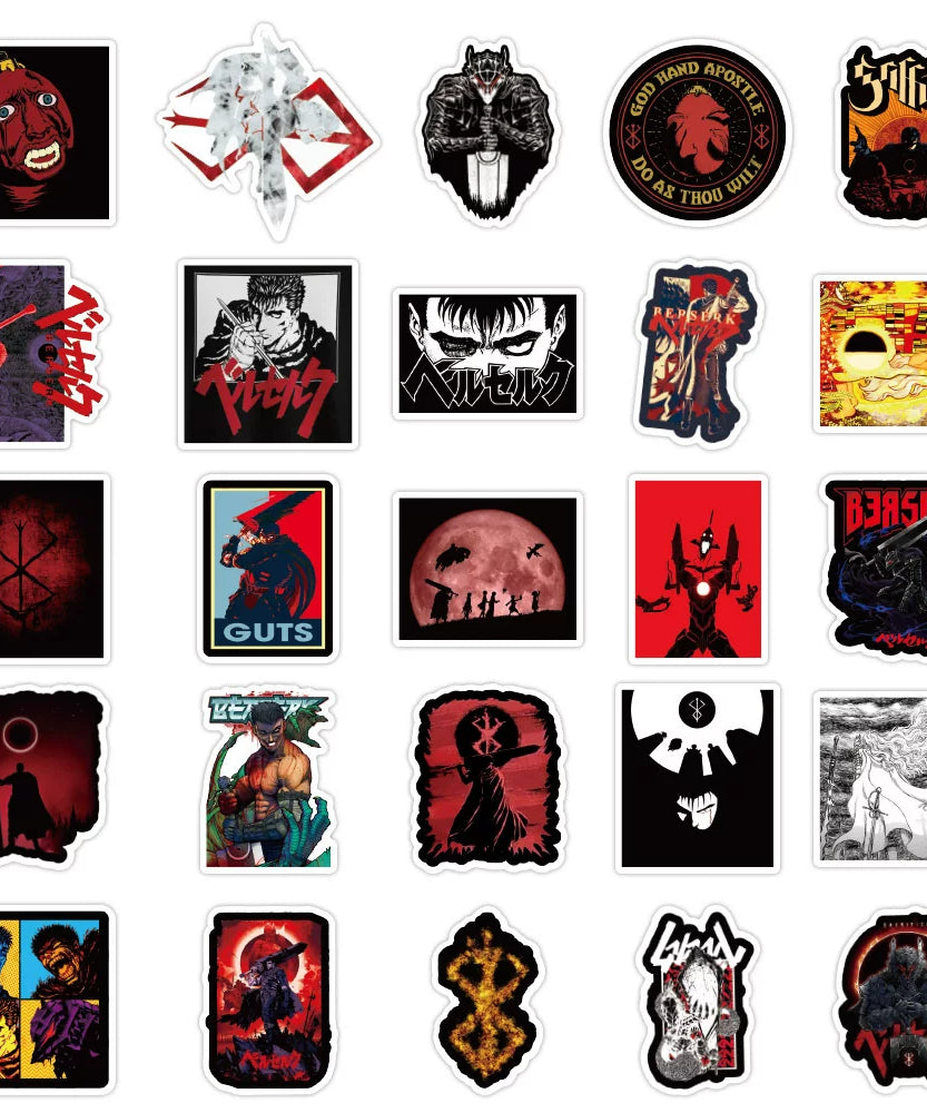 50 Berserk Stickers