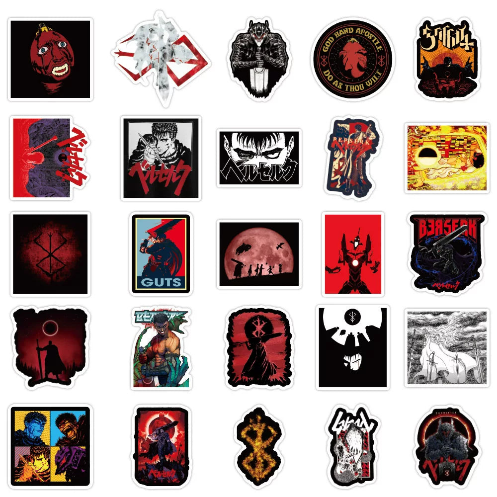 50 Berserk Stickers