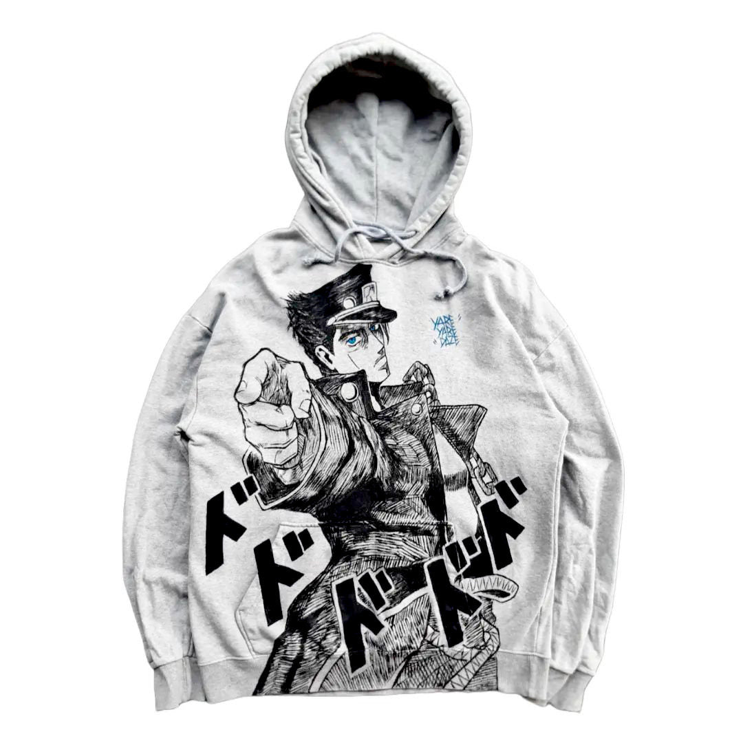 Jotaro Kujo Spray Painting Hoodie Pre-Order