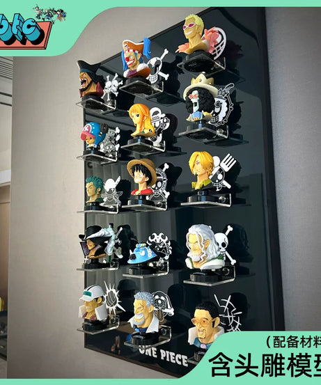 One Piece Head Sculpture Collection