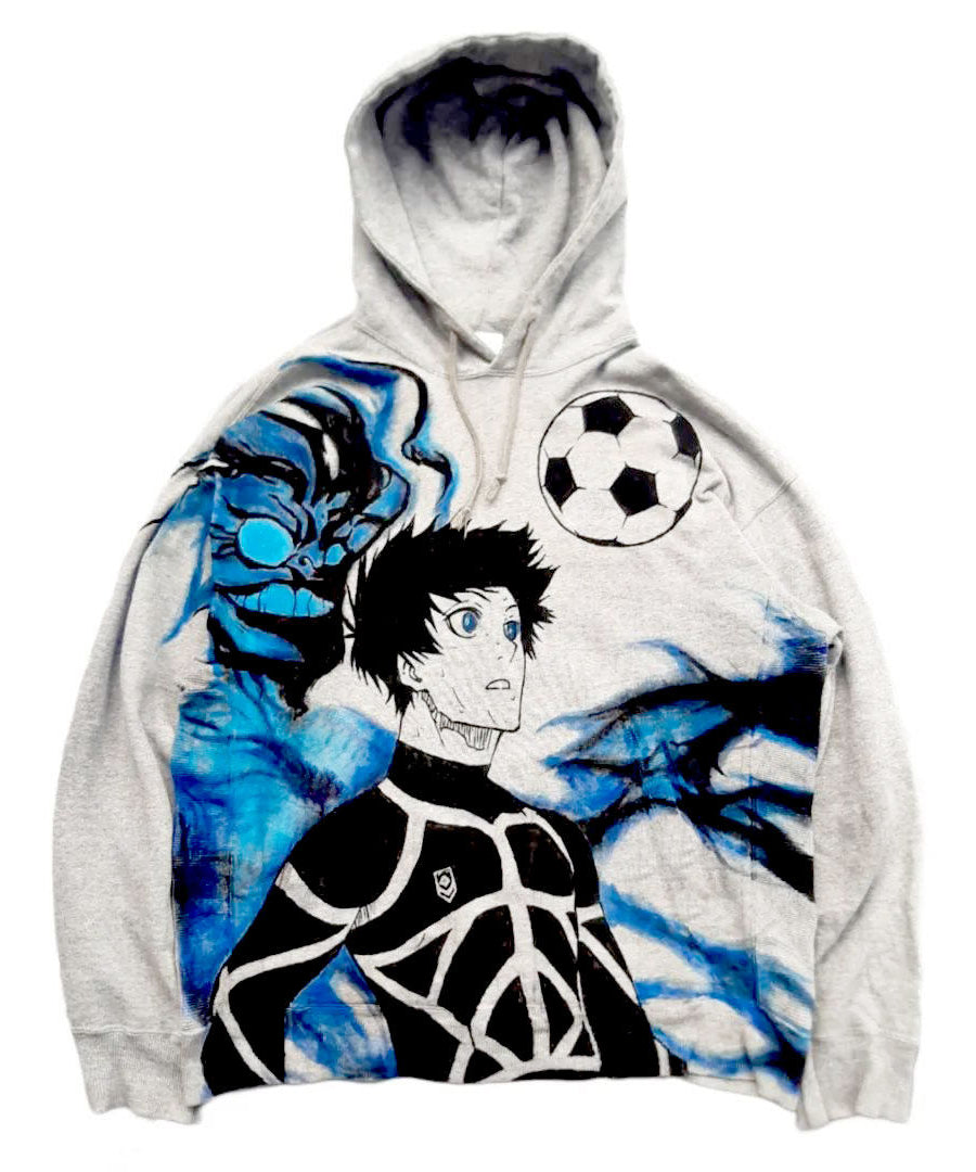Blue Lock Yoichi Isagi Spray Painting Hoodie Pre-Order