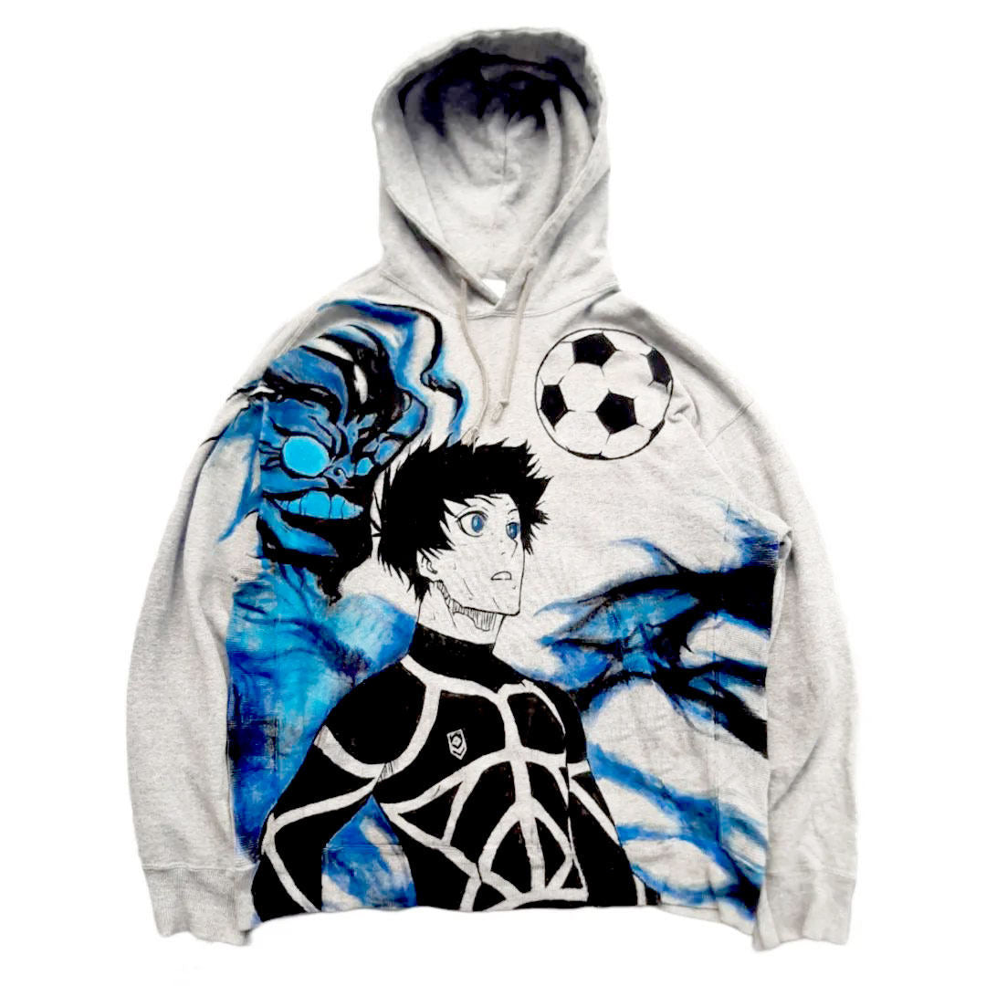 Blue Lock Yoichi Isagi Spray Painting Hoodie Pre-Order