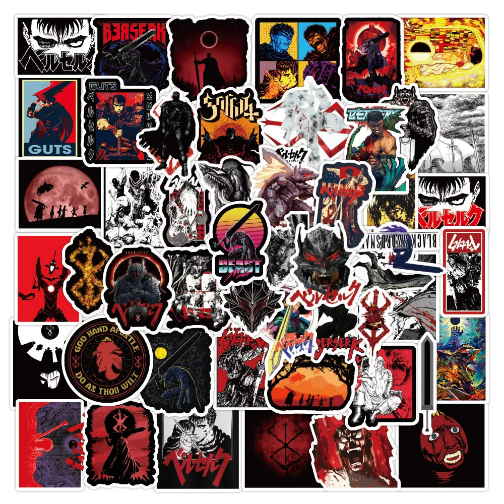 50 Berserk Stickers