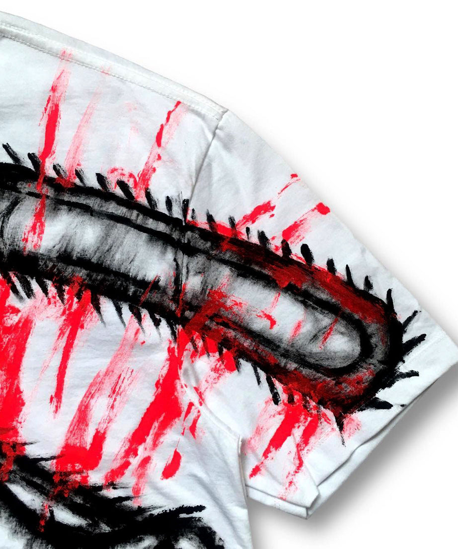 Chainsaw Man Spray Painting T-Shirt Pre-Order