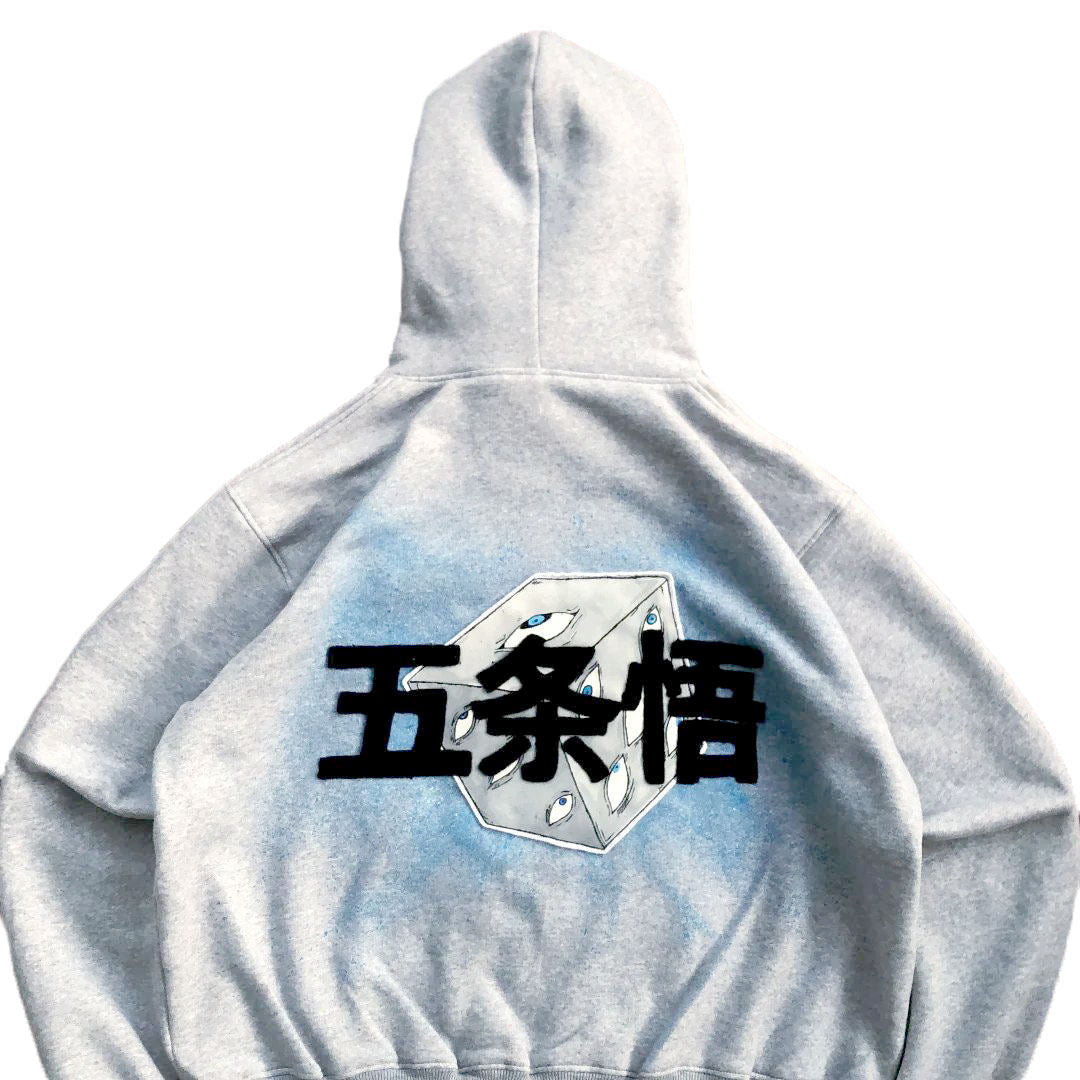 Gojo Satoru Spray Painting Hoodie Pre-Order
