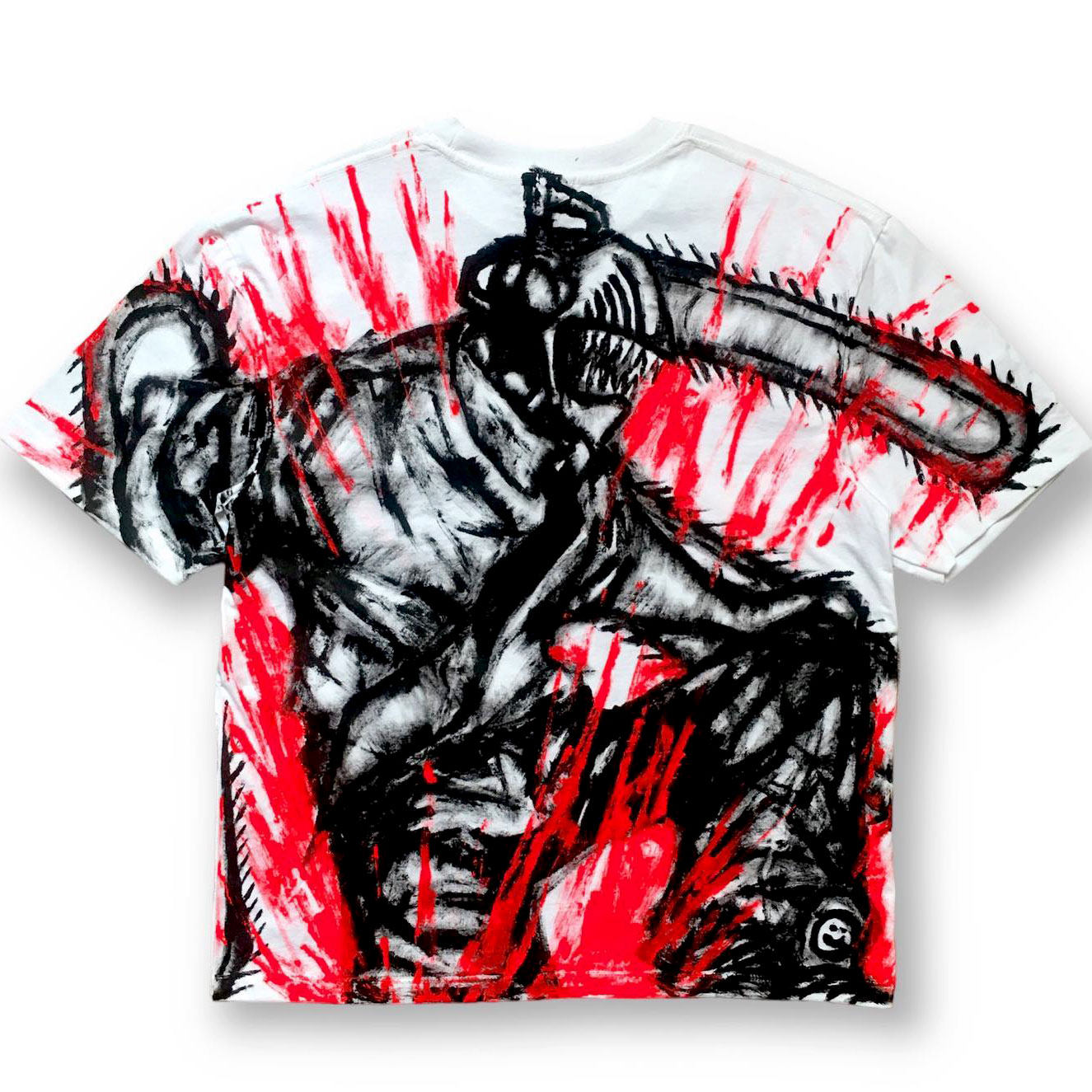 Chainsaw Man Spray Painting T-Shirt Pre-Order
