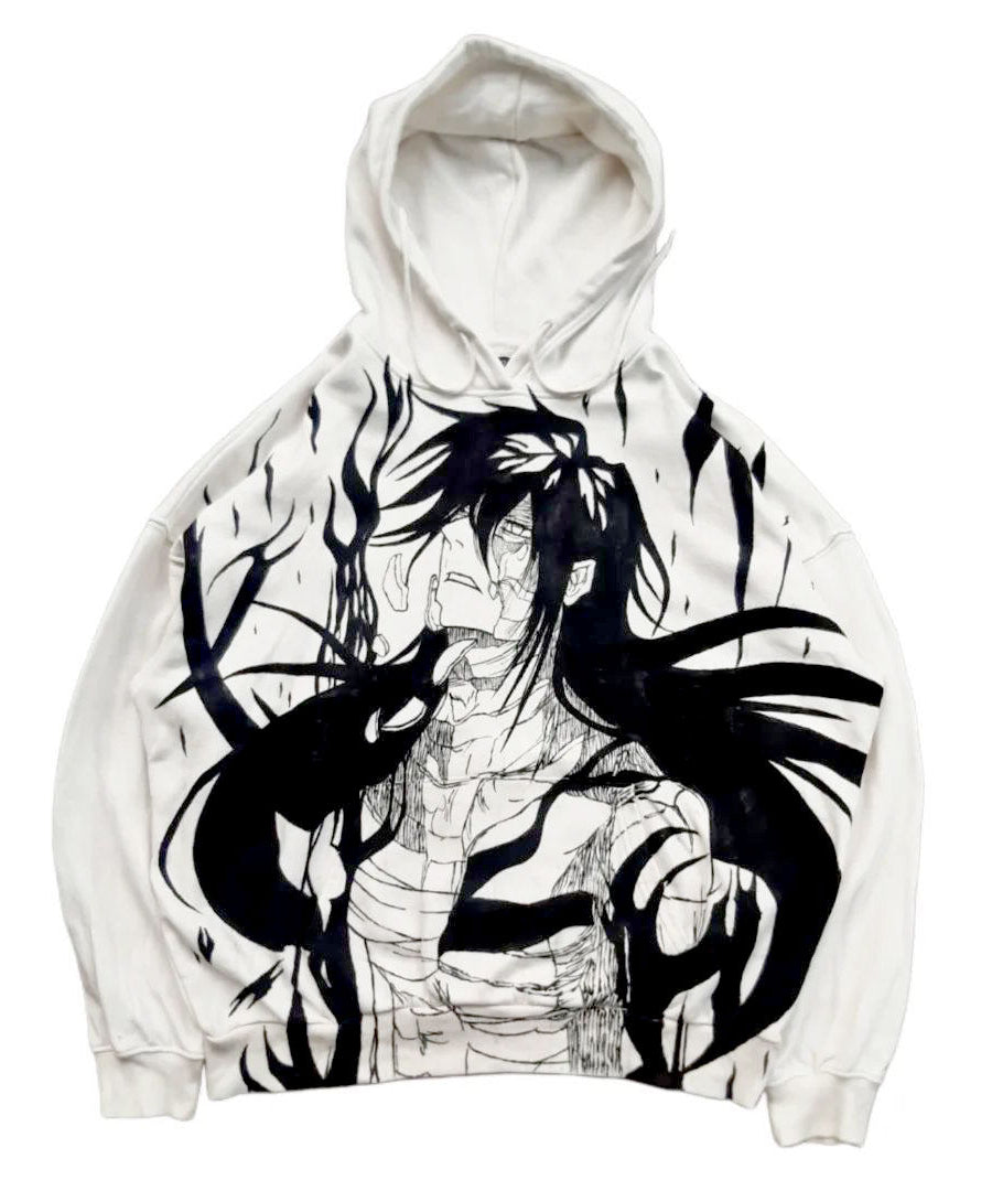 Bleach Spray Painting Hoodie Pre-Order