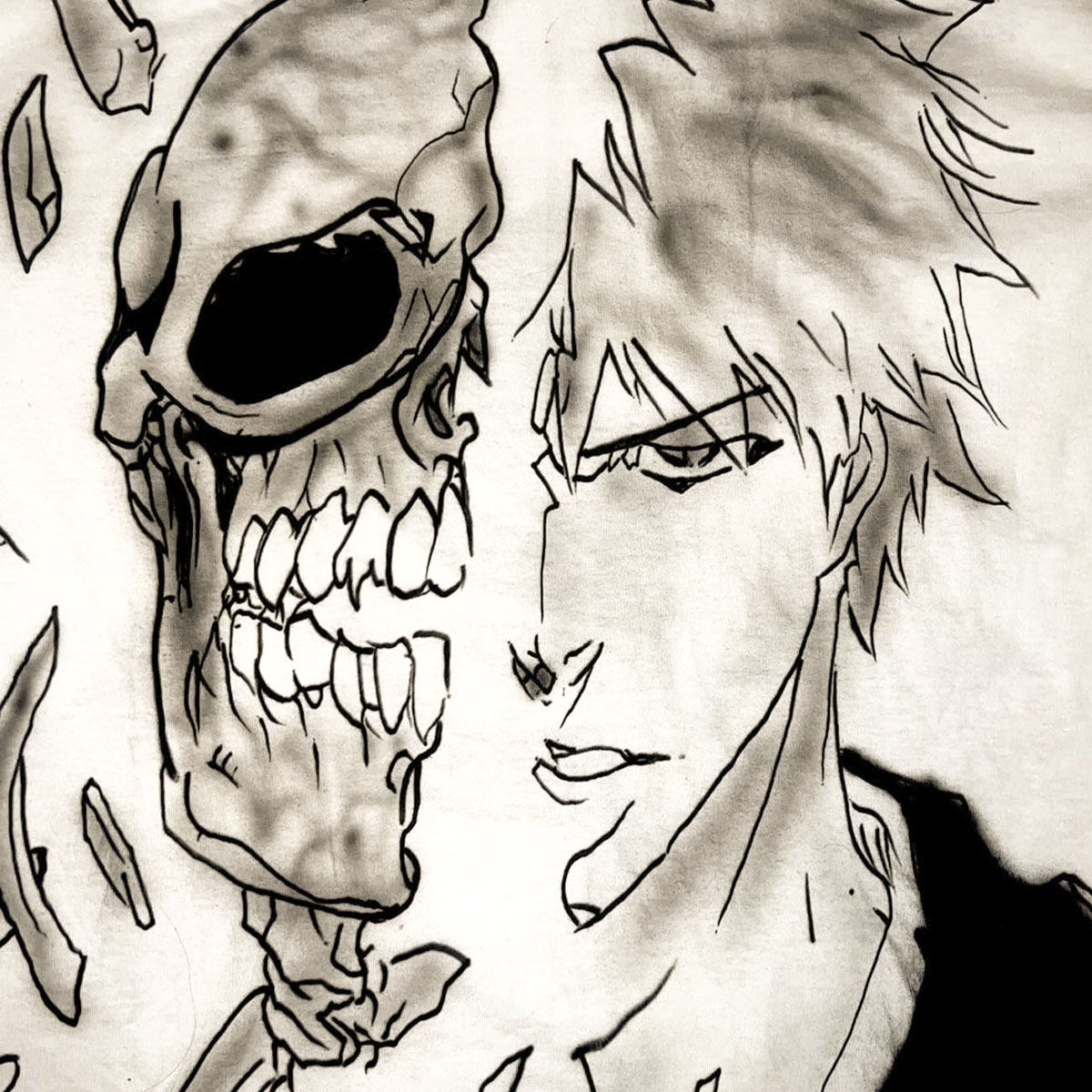 Bleach Spray Painting T-Shirt Pre-Order