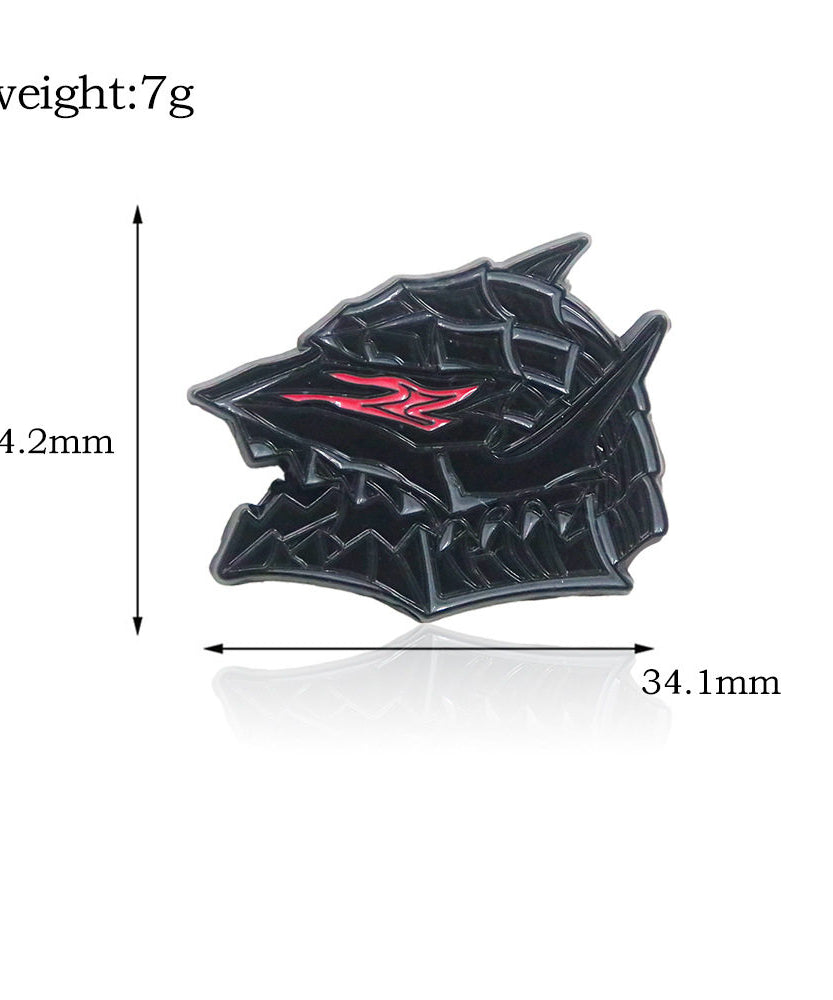 Berserk jewelry - anime-inspired accessory angle view