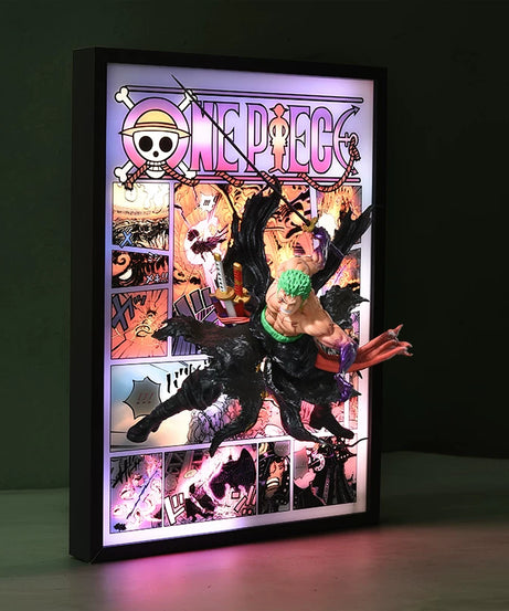 Roronoa Zoro 3D Light Wall Art