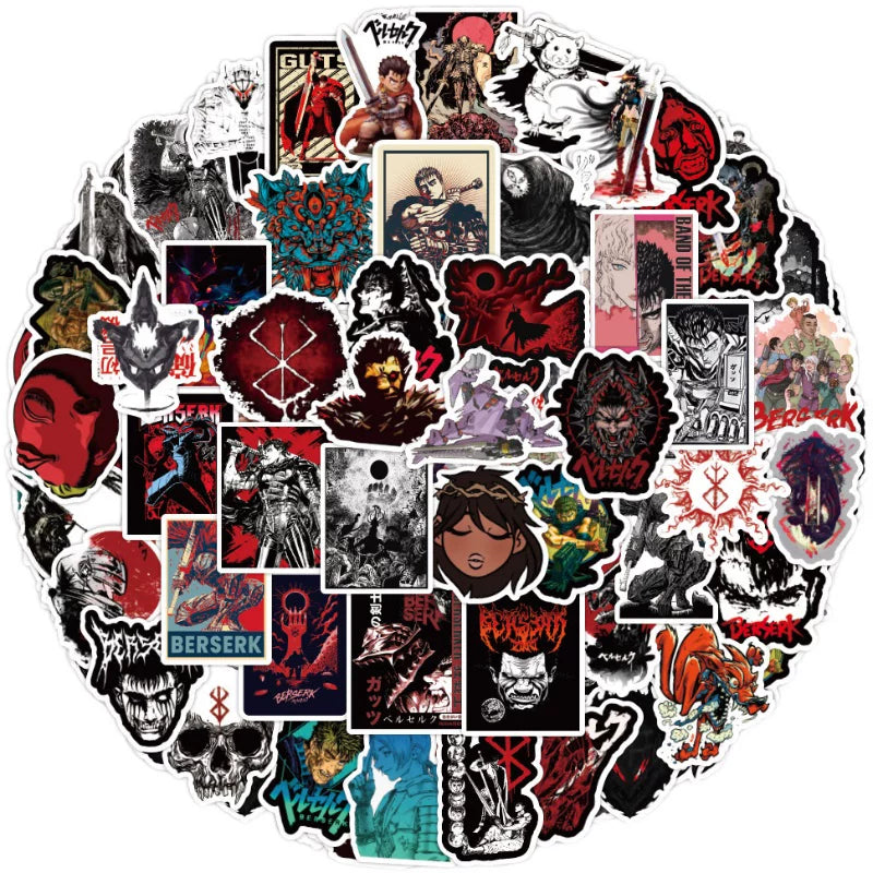 50 Berserk Stickers