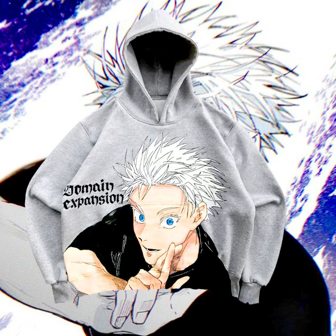 Gojo Satoru Spray Painting Hoodie Pre-Order