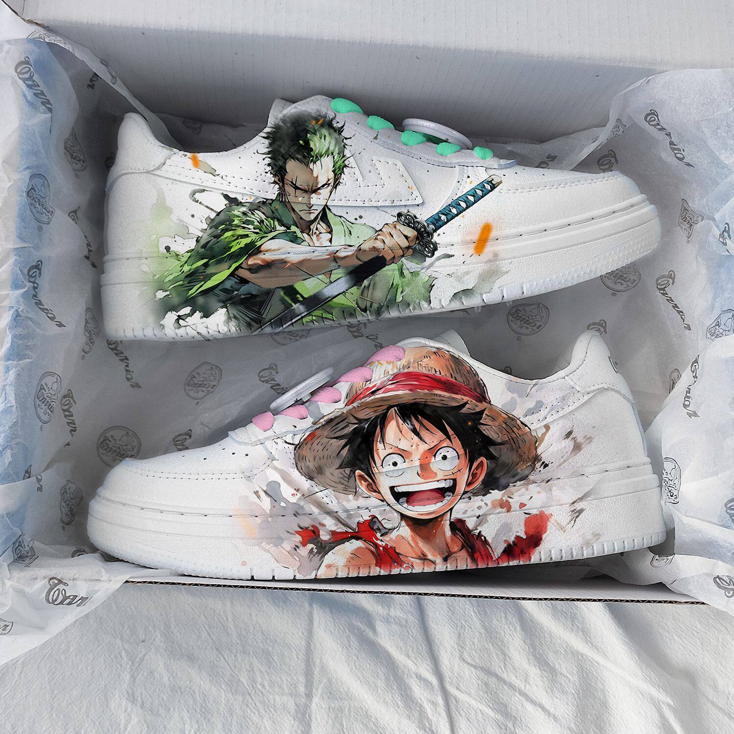 One Piece Zoro & Luffy Sneakers