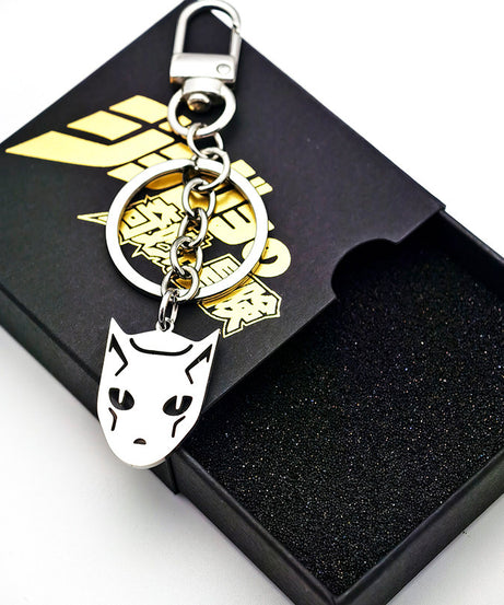 JoJo's Bizarre Adventure keychain - anime collectible accessory angle view