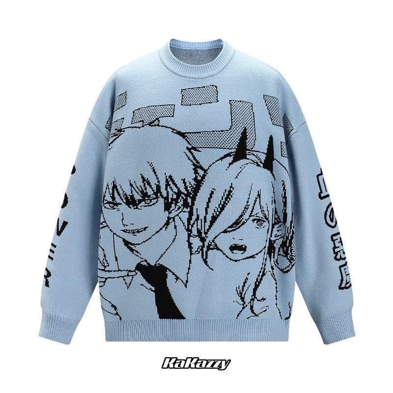 Chainsaw Man Oversized Sweater