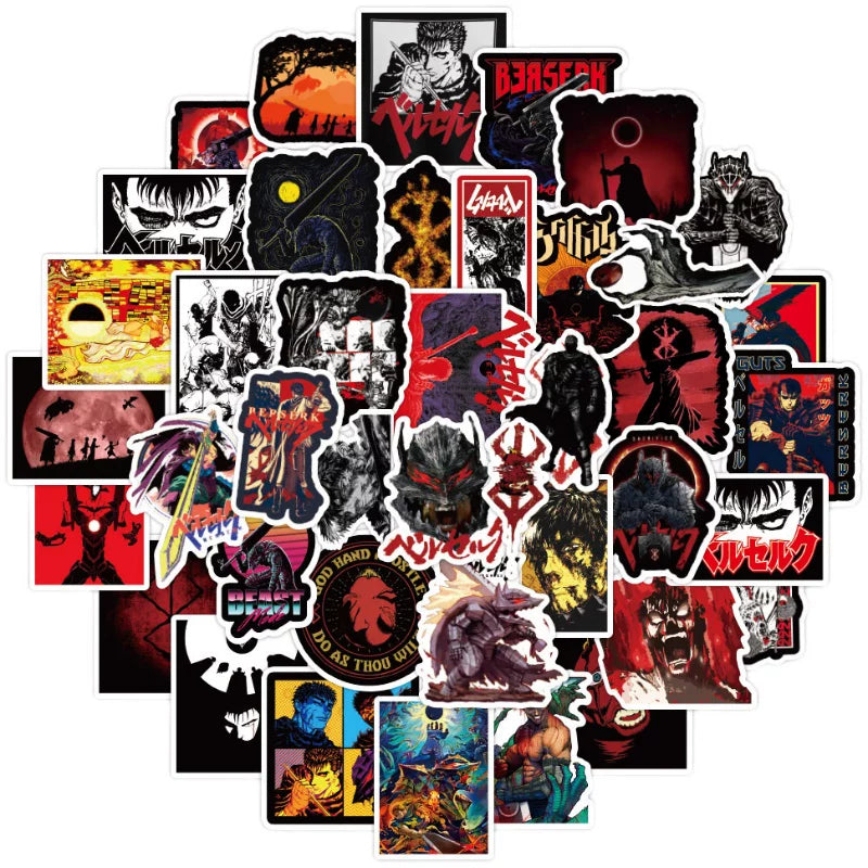 50 Berserk Stickers