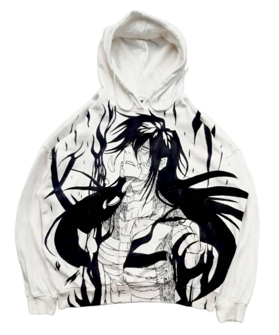 Bleach Spray Painting Hoodie Pre-Order