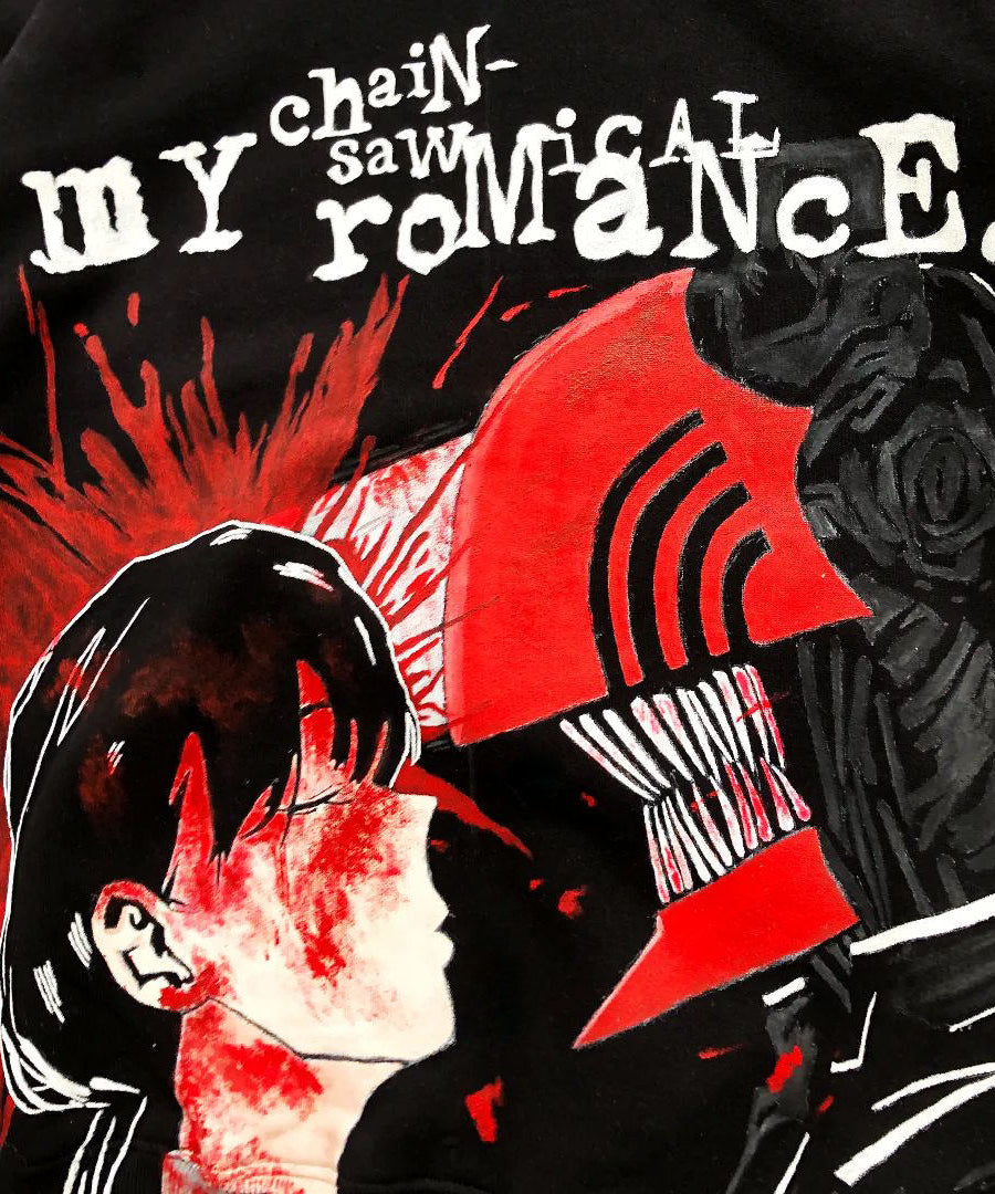 ChainsawMan Makima Spray Painting Hoodie Pre-Order