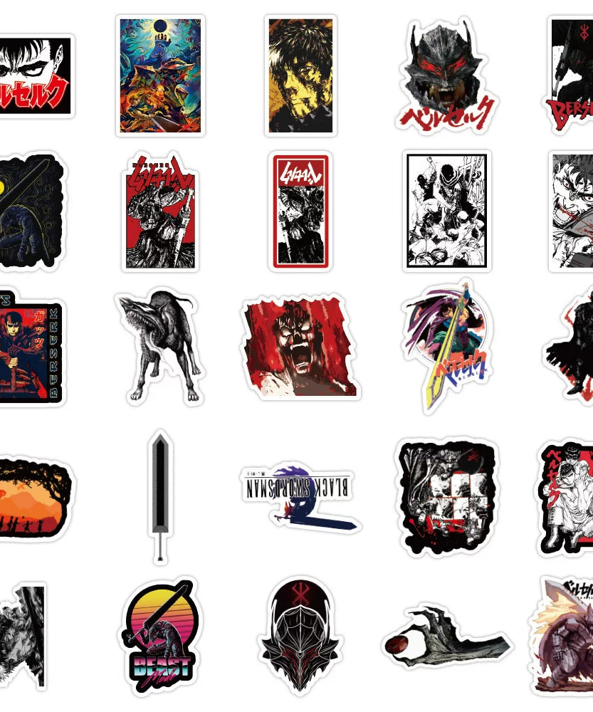 50 Berserk Stickers