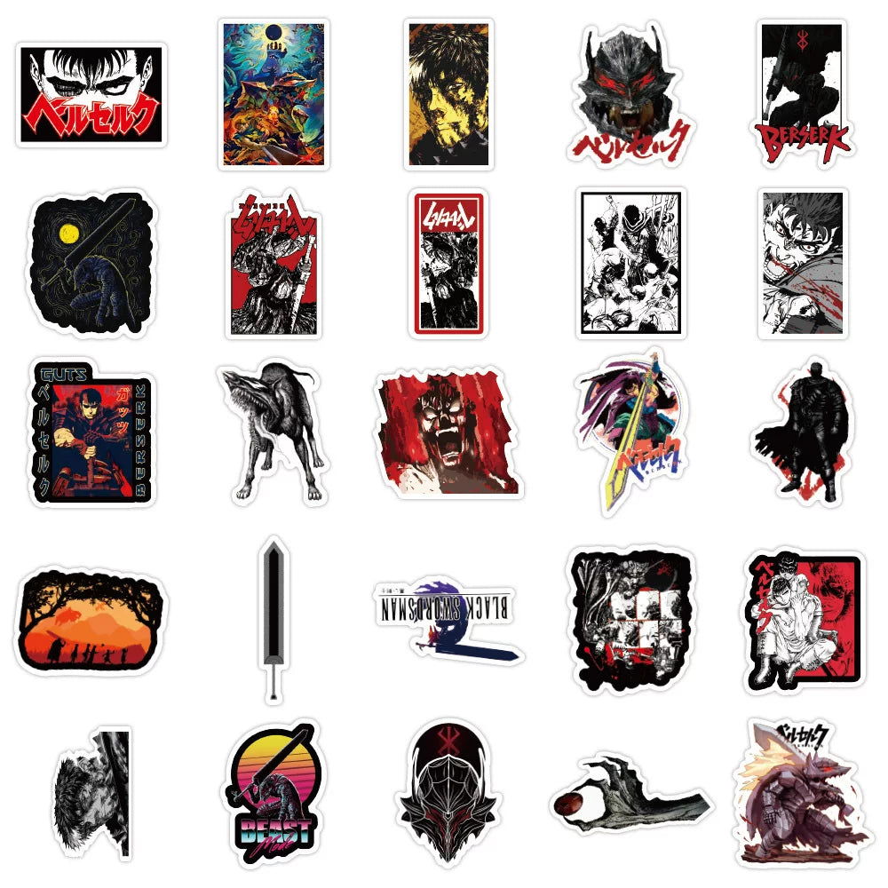 50 Berserk Stickers